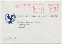 Meter Cover Netherlands 1970 UNICEF - Help And Hope For Children - ONU