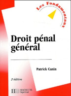 Droit Penal General. 2eme Edition (2003) De Patrick Canin - Droit