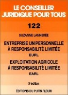 EURL - EARL (2000) De Suzanne Lannerée - Droit