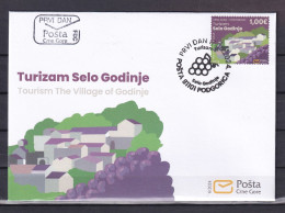 MONTENEGRO 2024,TURISM,VILLAGE GODINJE,FDC - Montenegro