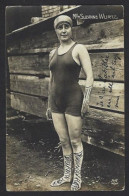 CPA Jeux Olympiques Paris 1924 Série AN 40 Suzanne WURTZ Circulé - Olympische Spiele