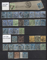 Lot De Timbres Type Sage - 1876-1878 Sage (Tipo I)