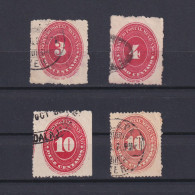 MEXICO 1887, Sc #184-186, Part Set, Used - Mexico