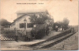 49 NOTRE DAME D'ALLENCON - La Gare. - Otros & Sin Clasificación