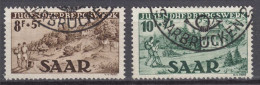 Saarland 1949 Mi. 262-263 Jugenherbergswerk Gestempelt Used     (70545 - Altri & Non Classificati