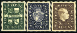 Liechtenstein, MiNr. 183-185, Postfrisch - Unused Stamps