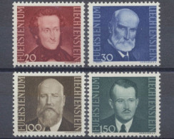 Liechtenstein, MiNr. 214-217, Postfrisch - Unused Stamps
