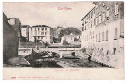 ITALIE SAN REMO Torrente S Michele Plan Peu Courant - San Remo