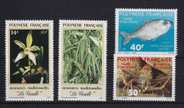 D 740 / POLYNESIE / N° 350/353 NEUF** COTE 6.20€ - Collections, Lots & Séries