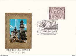 Österreich Austria Autriche - Austria Salzburg 1982 Osterfestspiele Herbert Von Karajan (selbst Photo) - Covers & Documents