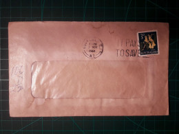 NOUVELLE ZÉLANDE. Petite Enveloppe Circulant Avec Un Cachet De La Poste Spécial Dans Les Années 1960. - Usados
