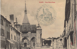 Carte POSTALE Ancienne De  WASSY - Place Notre Dame - Wassy