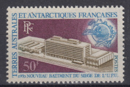 TIMBRE TAAF BATIMENT DE UPU 1970 N° 33 NEUF ** GOMME SANS CHARNIERE - Unused Stamps