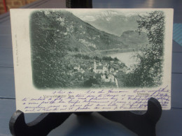 Cpa  Vierwaldstätter See Vitznau. 1901 - Vitznau