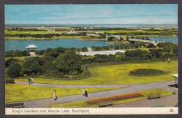127127/ SOUTHPORT, King's Garden And Marine Lake - Southport