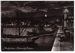 1955 MANFREDONIA 1 PARTENZA PER LA PESCA  FOGGIA - Manfredonia