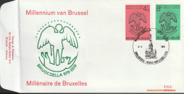 België 1979 - Mi:1977/1978, Yv:1920/1921, OBP:1925/1926, Fdc - O - Bruocsella  - 1971-1980
