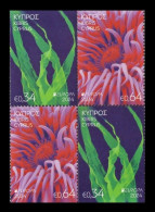 Cyprus 2024 Mih. 1523D/24D Europa. Underwater Fauna And Flora. Algae And Sea Anemone MNH ** - Nuevos