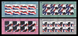 Cyprus 2024 Mih. 1525/28 Olympic Games In Paris. Swimming. Shooting. Sailing. Cycling (4 M/S) MNH ** - Unused Stamps
