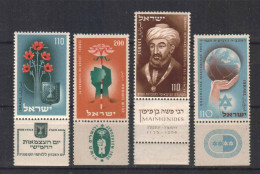 ISRAEL STAMPS. 1953, MNH - Nuevos (con Tab)