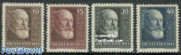 Austria 1928 10 Years Republic 4v, Unused (hinged), History - Politicians - Unused Stamps