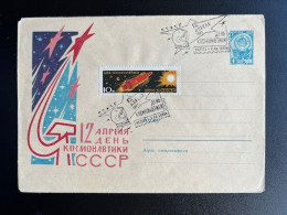 RUSSIA USSR 1963 COVER COSMONAUTICS DAY 12-04-1963 SOVJET UNIE CCCP SOVIET UNION SPACE - Storia Postale