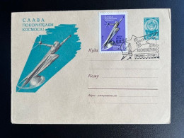 RUSSIA USSR 1963 COVER COSMONAUTICS DAY 12-04-1963 SOVJET UNIE CCCP SOVIET UNION SPACE - Storia Postale