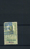 Fiscal Stamp - 5 Shilling - Foreign Bill - Revenue Stamps