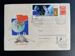 RUSSIA USSR 1967 SPECIAL COVER COSMONAUTICS DAY 12-04-1967 SOVJET UNIE CCCP SOVIET UNION SPACE - Storia Postale