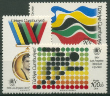 Türkei 1984 Olympiade Los Angeles 2679/81 Postfrisch - Unused Stamps