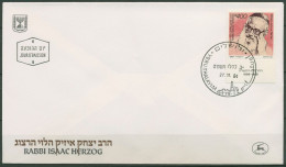 Israel 1984 Rabbiner Ha-Levi Herzog 976 Mit Tab Ersttagsbrief FDC (X61378) - FDC