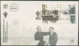 Israel 1986 Philharmonie Orchester 1048/49 Mit Tab Ersttagsbrief FDC (X61384) - FDC