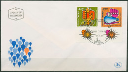 Israel 1981 Sonnenenergie 846/47 Mit Tab Ersttagsbrief FDC (X61367) - FDC