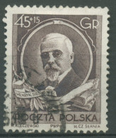 Polen 1952 Schriftsteller Henryk Sienkiewicz 778 Gestempelt - Used Stamps
