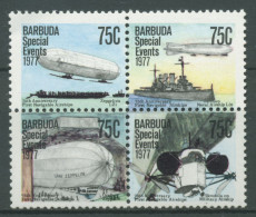 Barbuda 1977 Luftschiffe Zeppelin 352/55 ZD Postfrisch - Barbuda (...-1981)