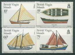 Britische Jungferninseln 1984 Schiffe Boote 490/93 Postfrisch - Iles Vièrges Britanniques