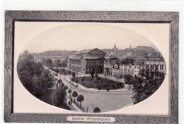 39001781 - Gotha. Arnoldiplatz Mit Totalansicht Gelaufen 1912. Top Erhaltung. - Gotha