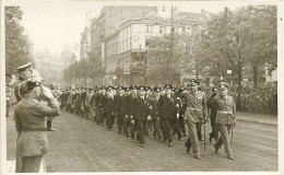 CP Photo - Défilé Militaire (à Localiser) - Allemagne ? Italie ? Guerre 1939-45 / 2 Scans /Mc41 - War 1939-45