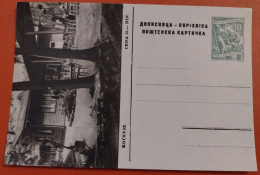 Yugoslavia C1958 Slovenia Kocevje Illustrated Unused Postal Stationery Card R! - Enteros Postales