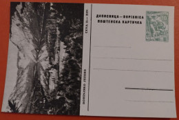 Yugoslavia C1958 Slovenia Bohinjsko Jezero Illustrated Unused Postal Stationery Card R! - Enteros Postales