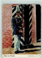 13926981 - Posten Vor Gewehr 4. Garde Regiment Z.F. - Döbrich-Steglitz