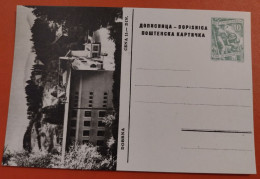 Yugoslavia C1958 Slovenia Dobrna Illustrated Unused Postal Stationery Card R! - Enteros Postales