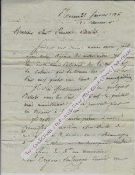 1796  Rouen Sign. Grenet Armateur  Pour Samuel Prince  Paris Coton PERNANBOUC ET Marignan Et ST Domingue NAVIGATION - ... - 1799