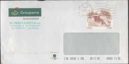 ITALIA - Storia Postale Repubblica - 2007 - 0,60€ Dolmen La Chianca, A Bisceglie (Isolato) - Lettera - Groupama Assicura - 2001-10: Marcophilia