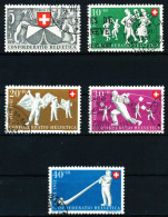 SCHWEIZ PRO PATRIA Nr 555-559 Gestempelt X4C9A1E - Used Stamps