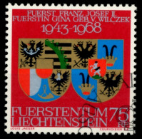 LIECHTENSTEIN 1968 Nr 496 Gestempelt X6E943A - Used Stamps