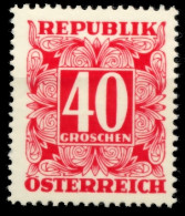 ÖSTERREICH PORTOMARKEN Nr 240xao Postfrisch X6F2556 - Postage Due