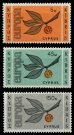 ZYPERN 1965 Nr 258-260 Postfrisch Ungebraucht S0422C6 - Nuevos