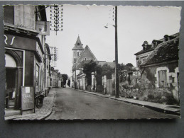 CP 49  Maine Et Loire CORNE Prés Beaufort En Vallée L'église Rue Principale 1972 - Otros & Sin Clasificación