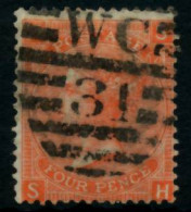 GROSSBRITANNIEN 1840-1901 Nr 24 PL12X Gestempelt X6A1D02 - Gebruikt